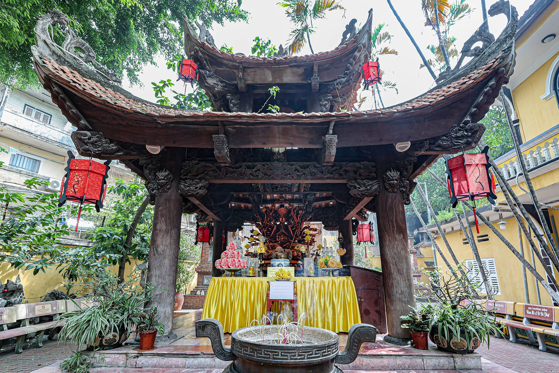 Độc đáo ngôi Tổ đình lưu giữ nhiều cổ vật và di sản tâm linh ở Hà Nội