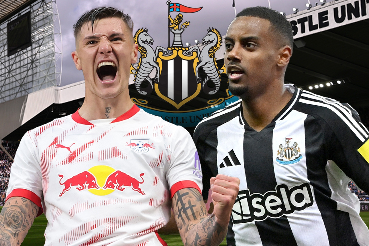 Newcastle bị Sesko chê, Isak bỏ chạy: Chích chòe và phận ‘chiếu dưới’