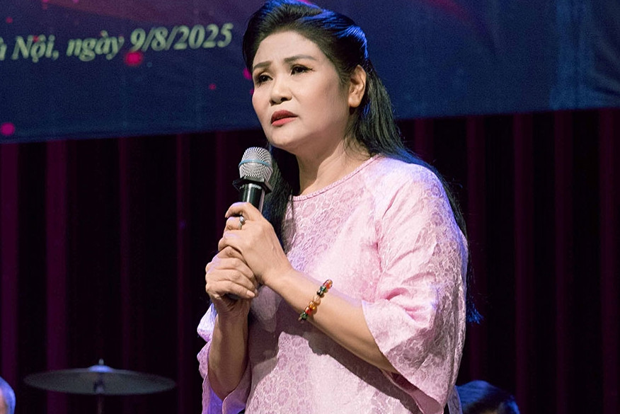 NSND Thanh Ngoan nghẹn ngào khi nhắc tới Nhà giáo Nhân dân, nhạc sĩ Hoàng Kiều