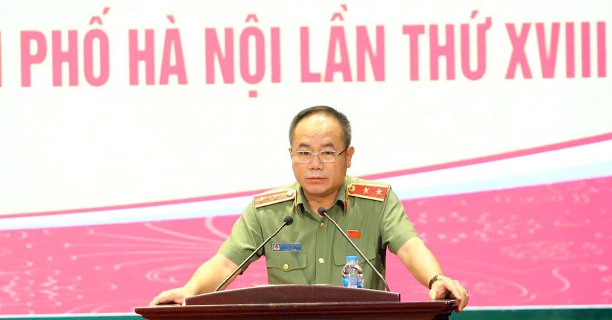 Trung tướng Nguyễn Thanh Tùng, Giám đốc CA Hà Nội phát động cao điểm trấn áp tội phạm