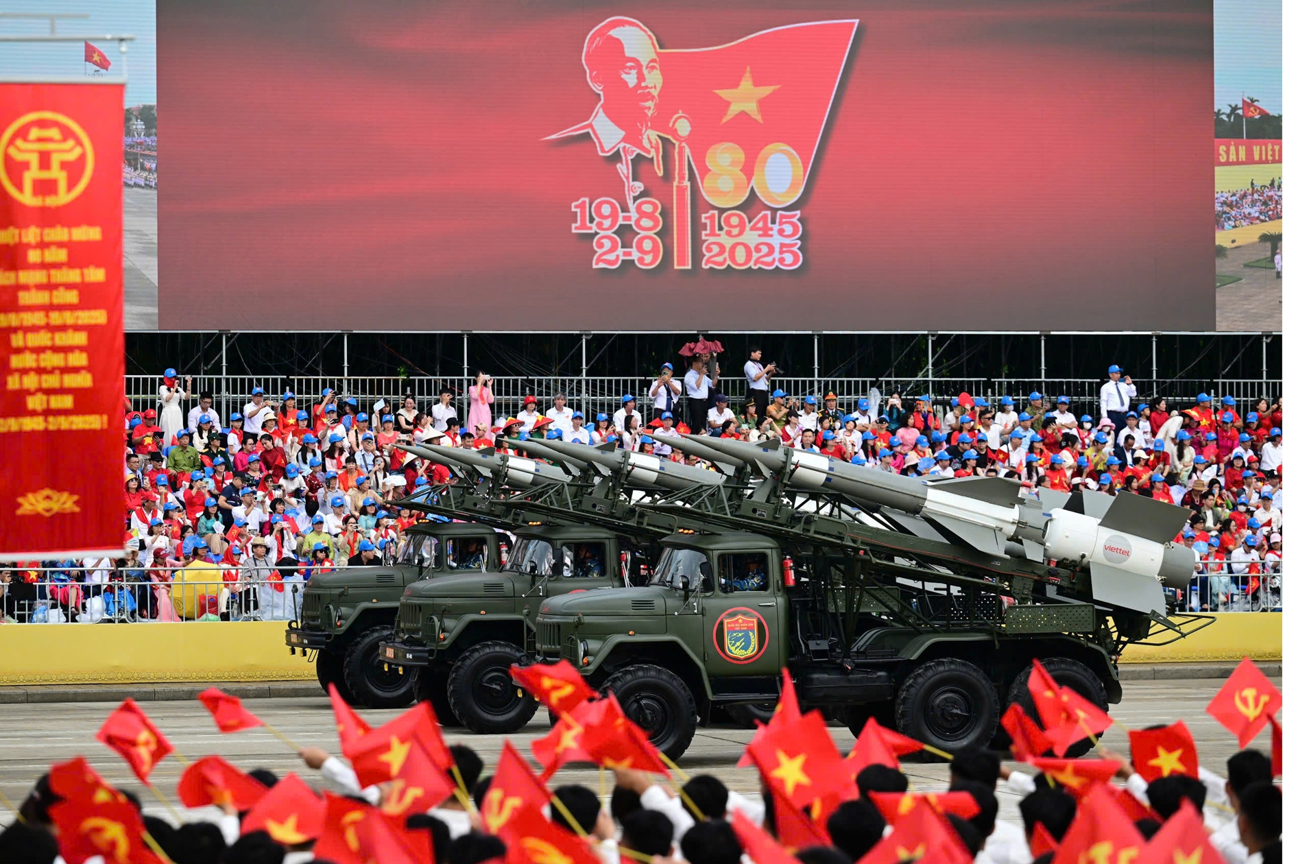 Lần đầu tiên vũ khí công nghệ cao của Viettel tham gia diễu binh ngày 2/9