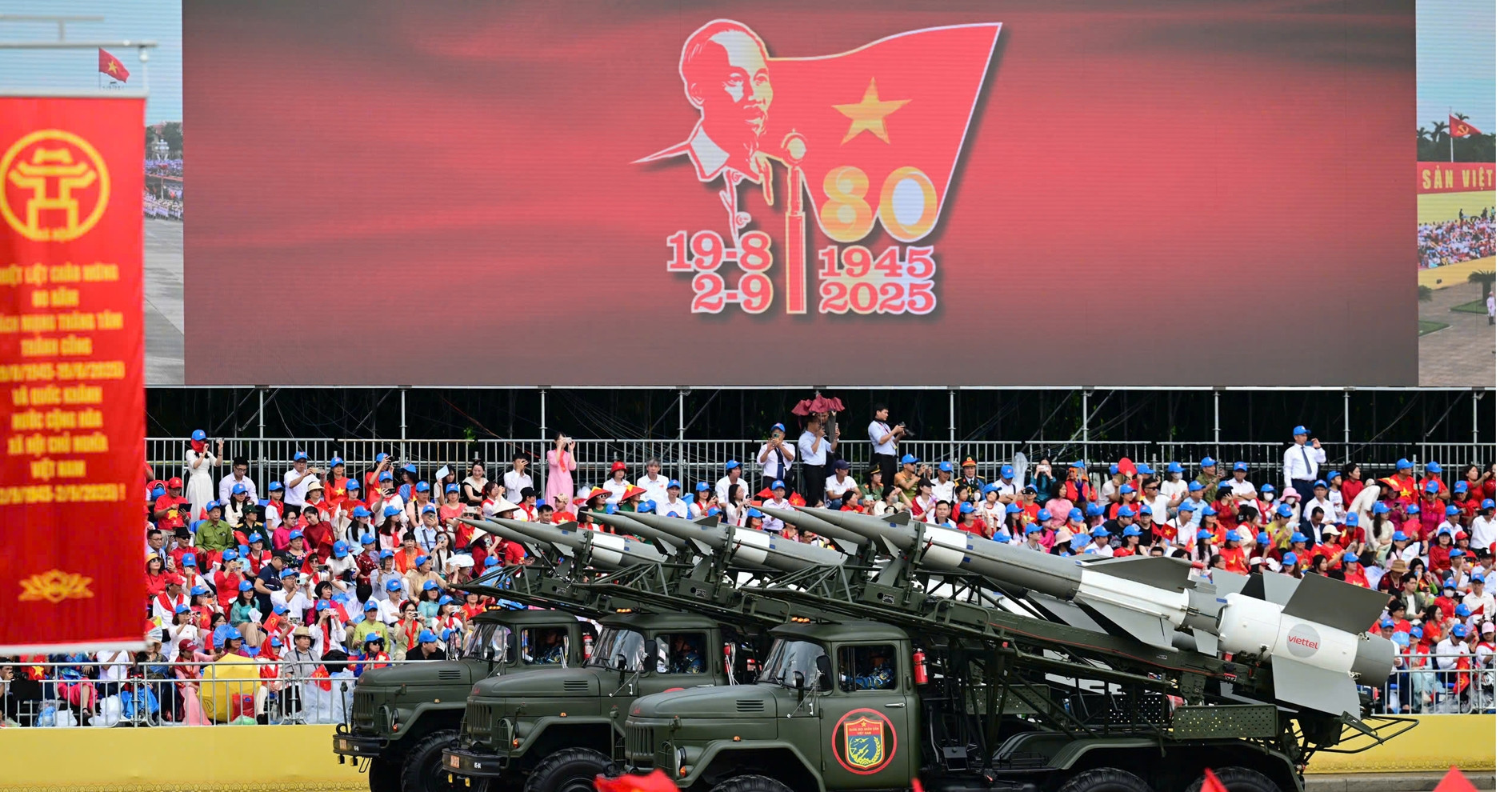 Lần đầu tiên vũ khí công nghệ cao của Viettel tham gia diễu binh ngày 2/9