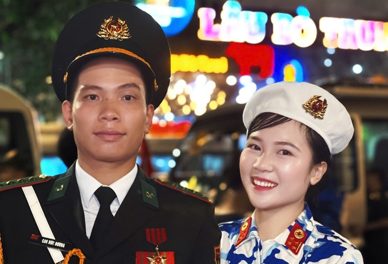 Gặp nhau 2 lần ở A80, anh lính biên phòng và nữ chiến sĩ nên duyên hẹn hò