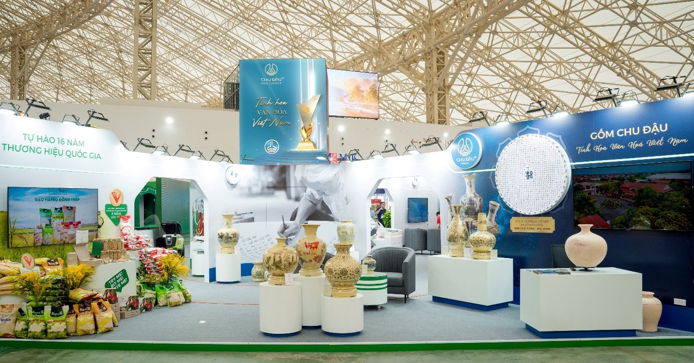 Khu trưng bày ấn tượng của BRG tại Triển lãm Thành tựu Đất nước