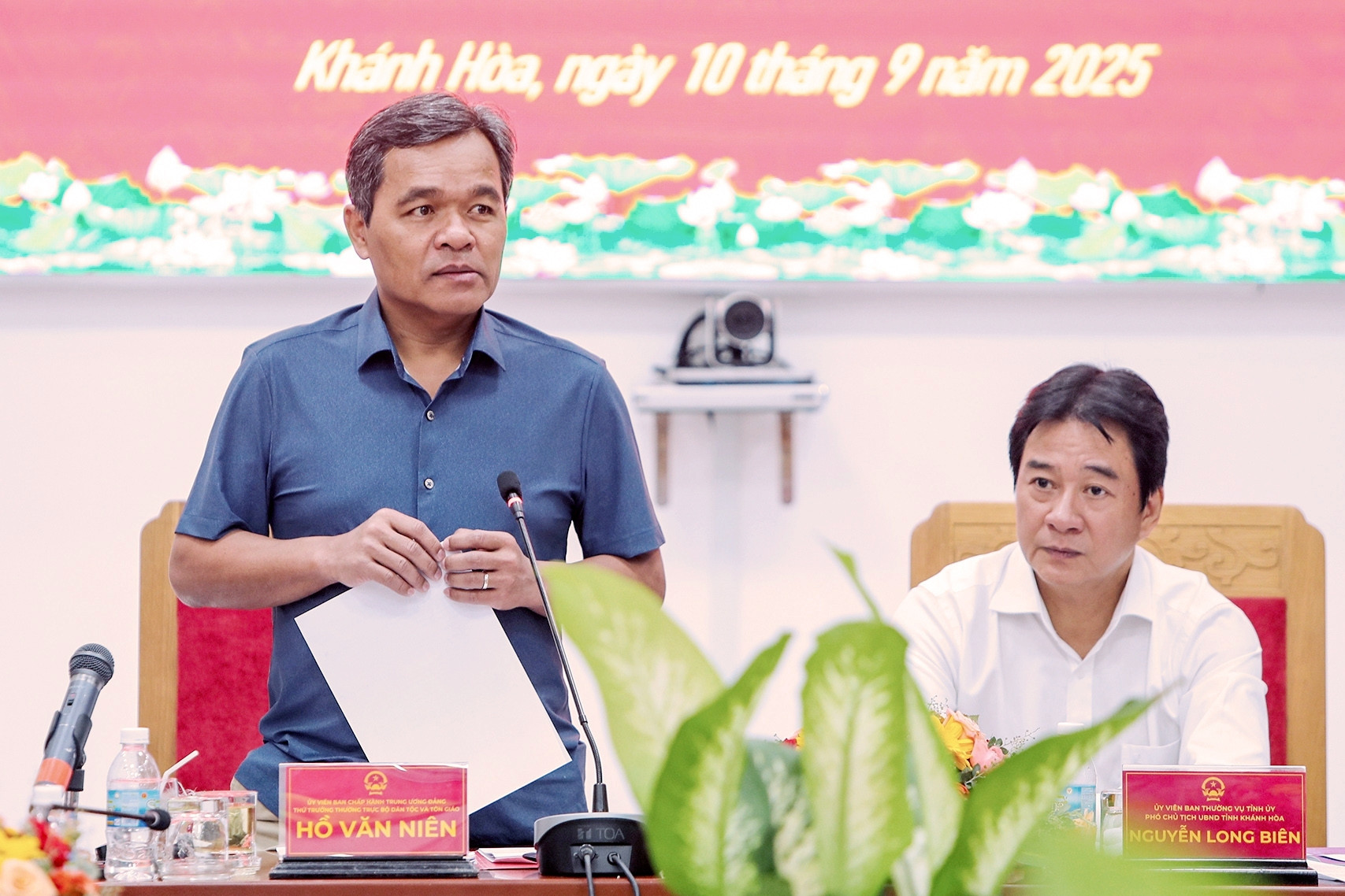 Thứ trưởng Hồ Văn Niên: Giảm nghèo bền vững, không để tái nghèo