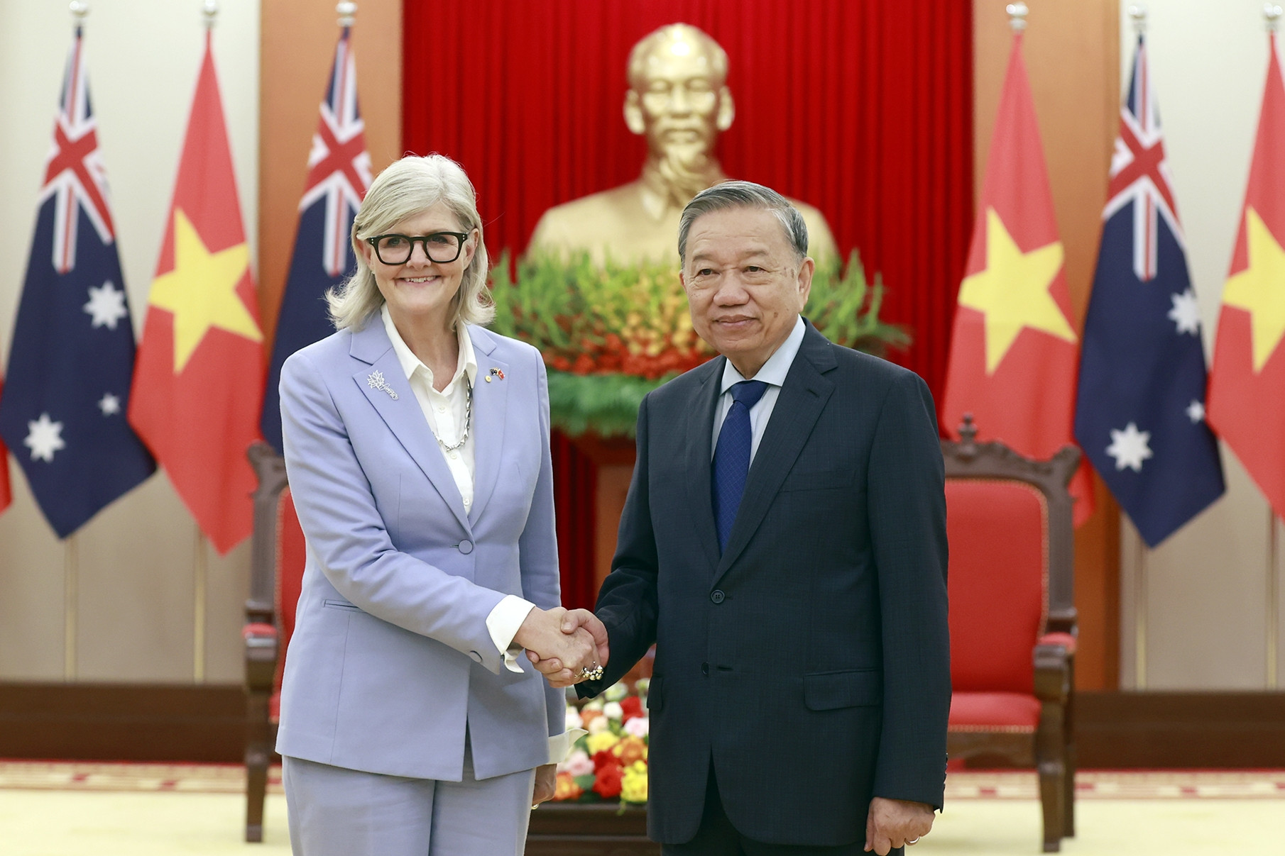 Tổng Bí thư đề nghị Việt Nam và Australia mở rộng trao đổi nhân tài