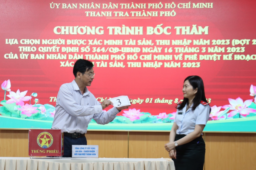 TPHCM xây dựng cơ sở dữ liệu kiểm soát tài sản, thu nhập để chống tham nhũng