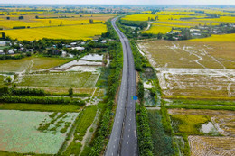 Tuyến đường huyết mạch nối Cần Thơ với An Giang 'thay áo mới'