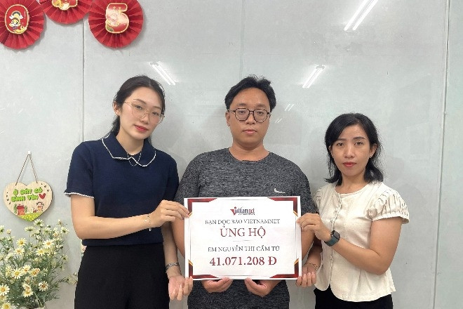 Bạn đọc giúp em Nguyễn Thị Cẩm Tú mắc Lupus ban đỏ hơn 41 triệu đồng