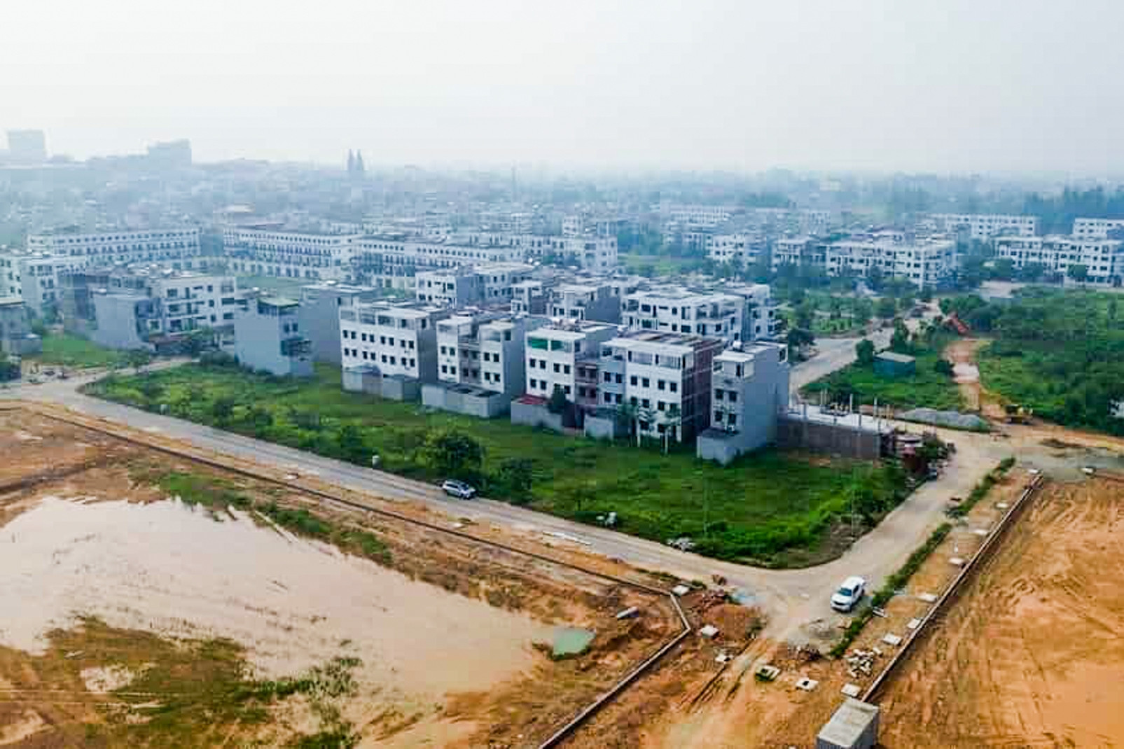 Hiện trạng ngổn ngang tại khu đô thị nghìn tỷ bị Thanh tra Chính phủ điểm tên