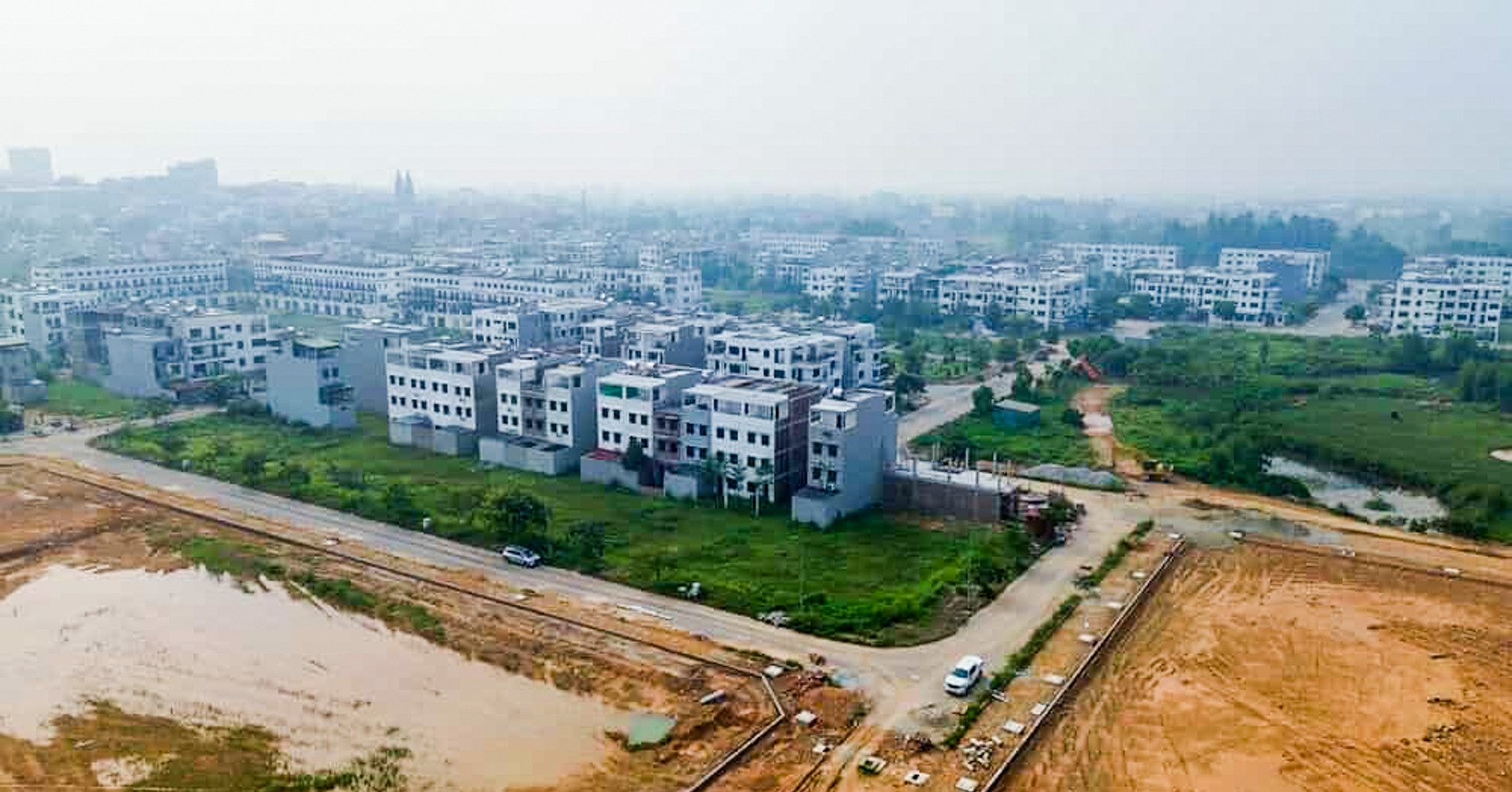 Hiện trạng ngổn ngang tại khu đô thị nghìn tỷ bị Thanh tra Chính phủ điểm tên