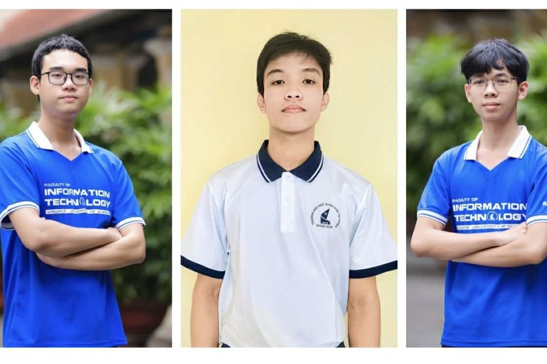 Loạt thí sinh xuất sắc nhất Đại học Khoa học Tự nhiên TPHCM 2025, có 3 thủ khoa