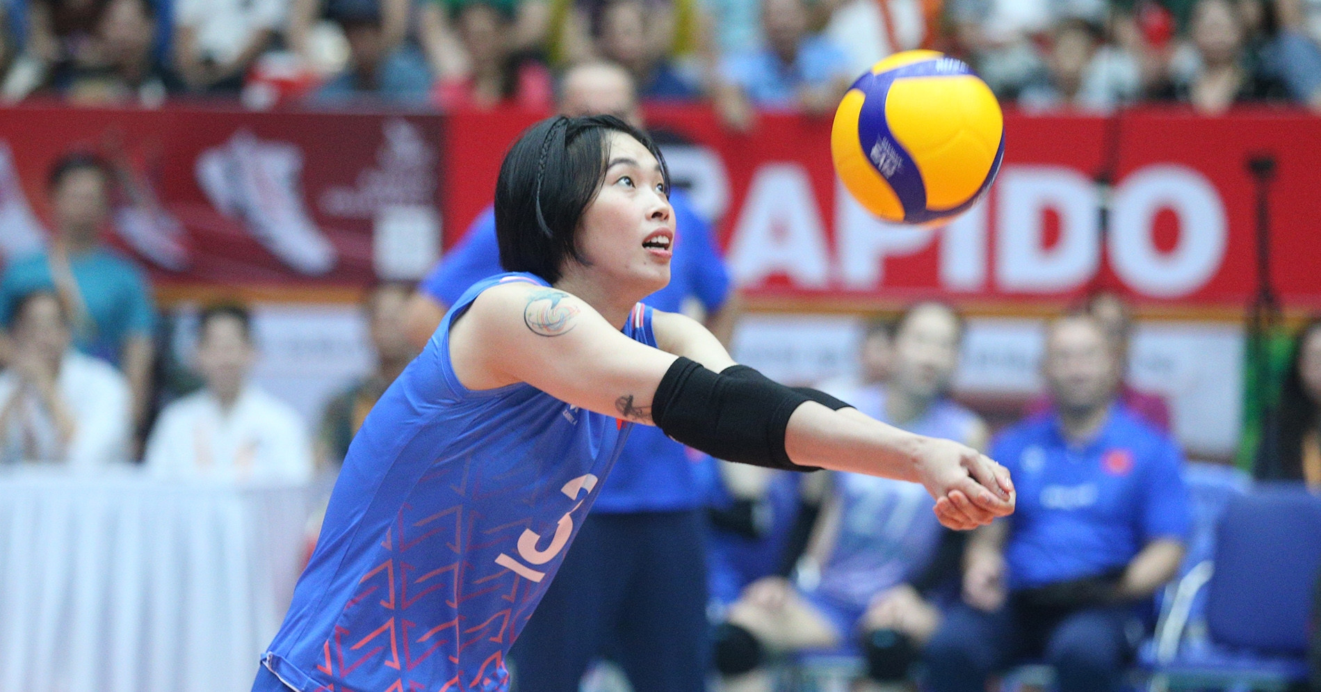 Thanh Thúy thi đấu 1 set, ra mắt đội bóng Nhật Bản