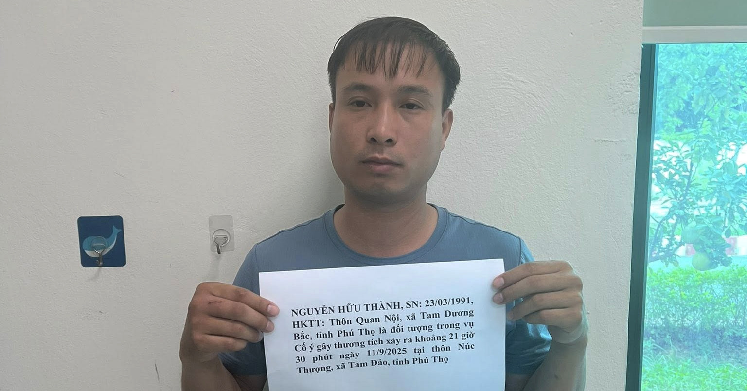 Danh tính đối tượng sinh năm 1991 xông vào nhà, đánh dã man người phụ nữ ở Phú Thọ