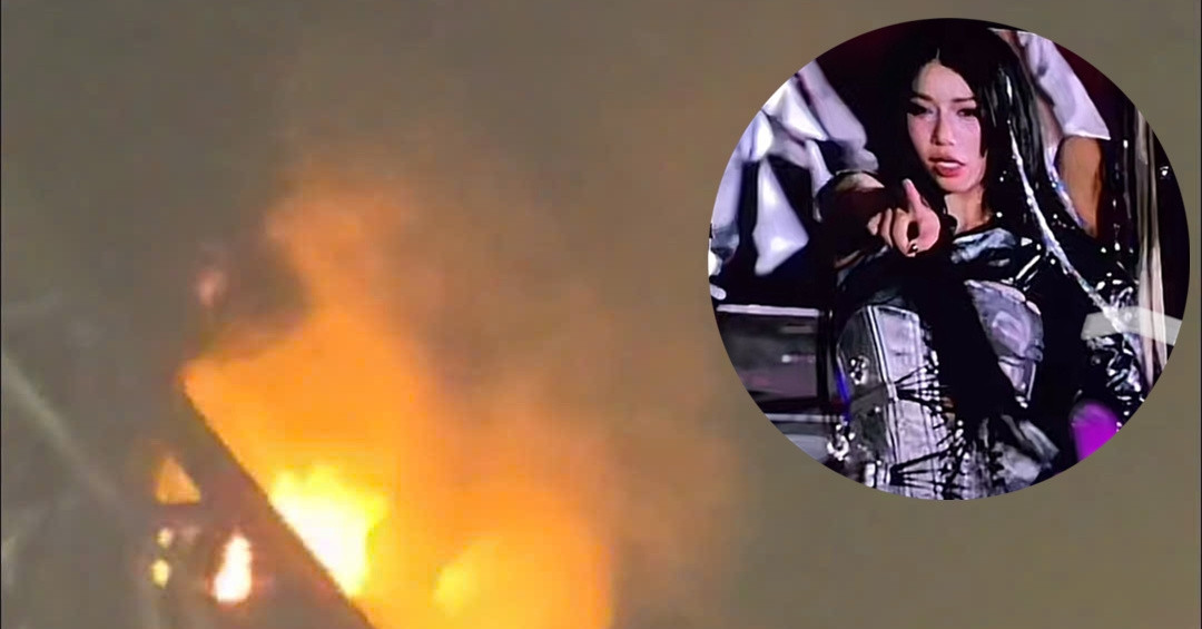 Giàn giáo concert 'Em xinh say hi' gặp sự cố nhỏ khi MC Trấn Thành đang nhiệt tình giao lưu