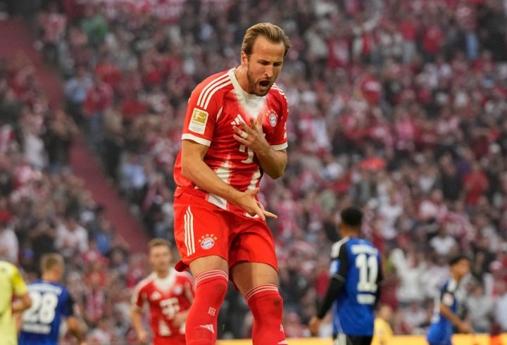 Harry Kane lập cú đúp, Bayern Munich đại thắng '5 sao'