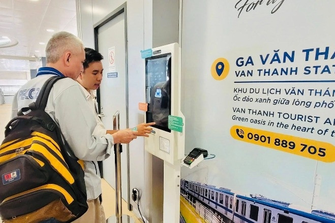 Metro Bến Thành - Suối Tiên dừng bán vé giấy ở 4 nhà ga