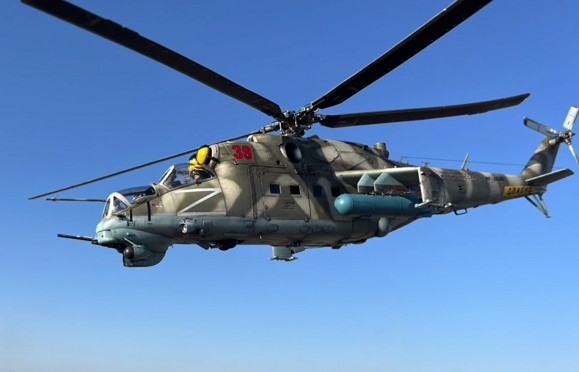 Nga công bố hình ảnh trực thăng Mi-24 gặp nạn bí ẩn ở Biển Đen