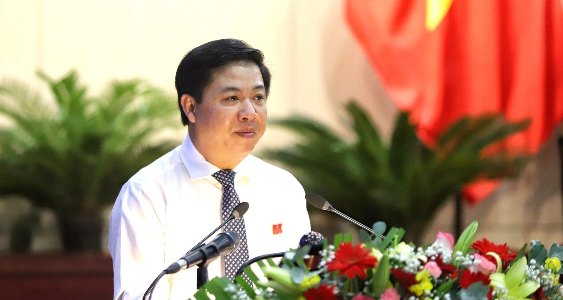 Bí thư Đà Nẵng phát biểu khai mạc Đại hội đại biểu lần thứ nhất Đảng bộ thành phố