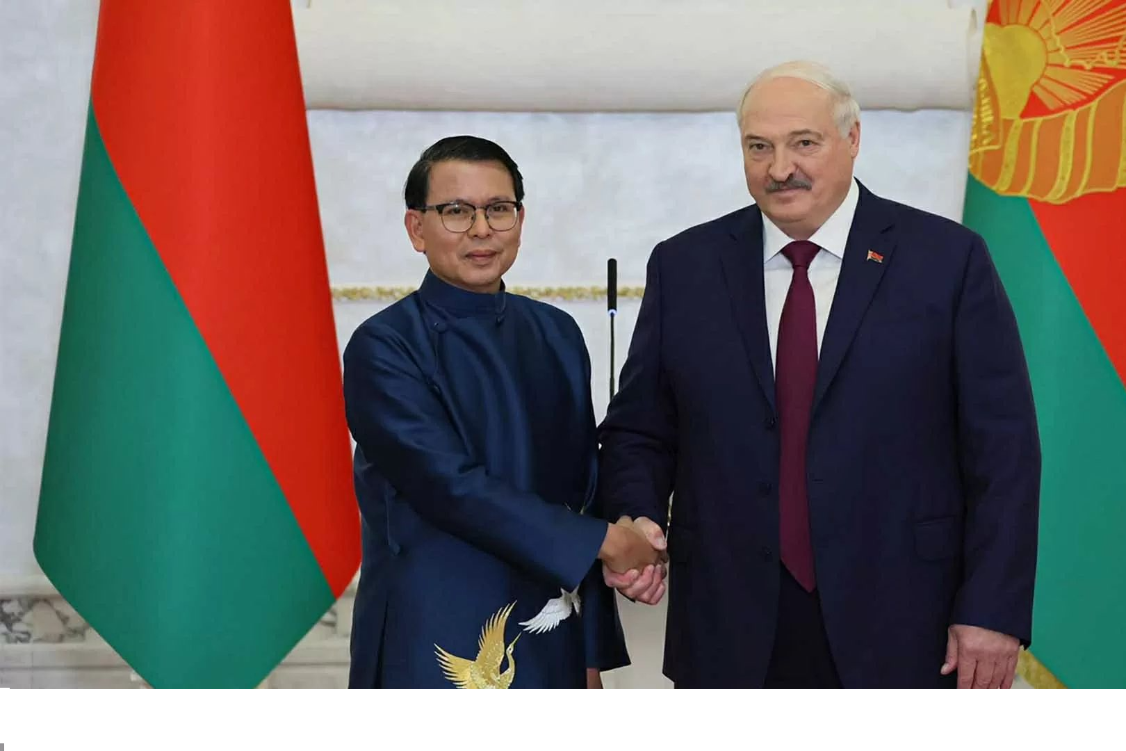 Tân Đại sứ Việt Nam Nguyễn Văn Trung trình Thư ủy nhiệm lên Tổng thống Belarus