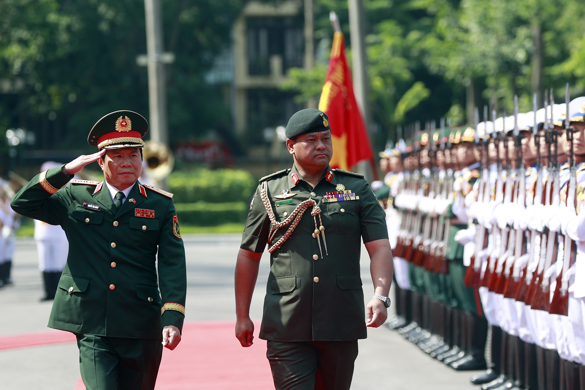 Tổng Tham mưu trưởng QĐND Việt Nam hội đàm với Tư lệnh Quân đội Hoàng gia Brunei
