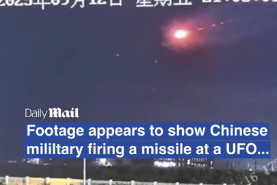 Video tên lửa bắn hạ UFO ở Trung Quốc gây xôn xao