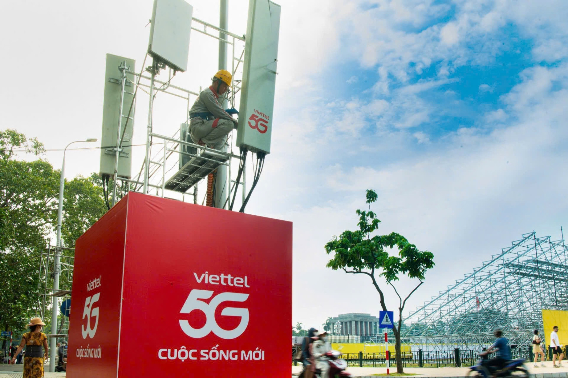 Viettel ‘chạy nước rút’ đưa trạm 5G từ sự kiện A80 vào mạng lưới