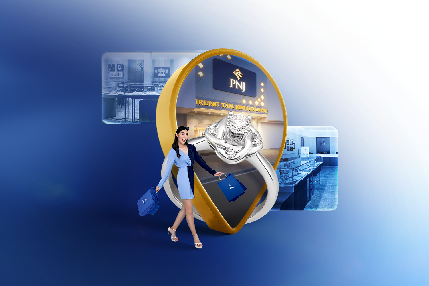 ‘Chuỗi tọa độ - Ưu đãi trang sức’ hấp dẫn trong tháng 9 của PNJ