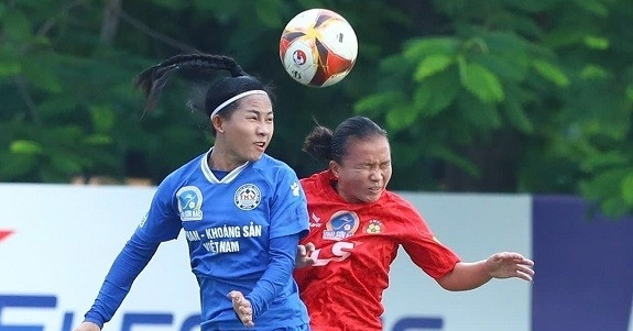 Vòng 4 giải bóng đá nữ VĐQG 2025: TP.HCM I thua trận, Hà Nội reo vui