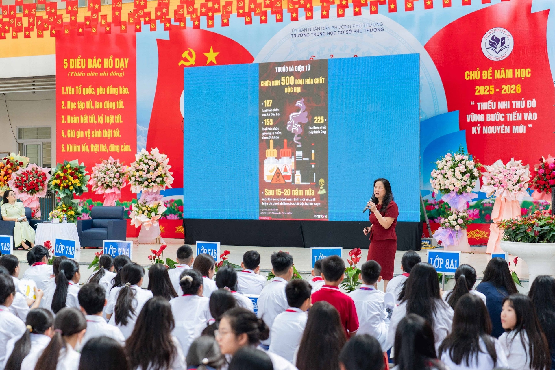 Chuyên gia cảnh báo về ‘đại dịch khói trắng’ học đường