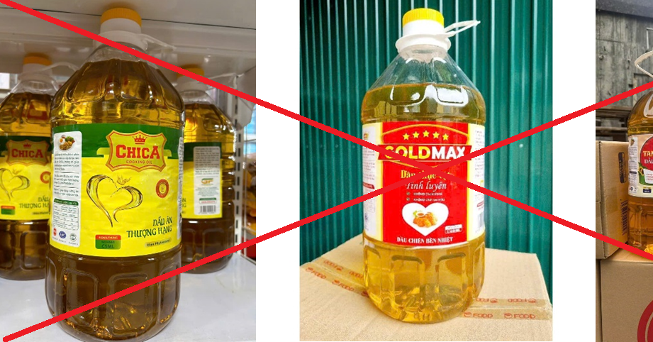 Danh sách nhãn hiệu dầu ăn vụ hàng giả vừa bị Công an Hưng Yên khởi tố