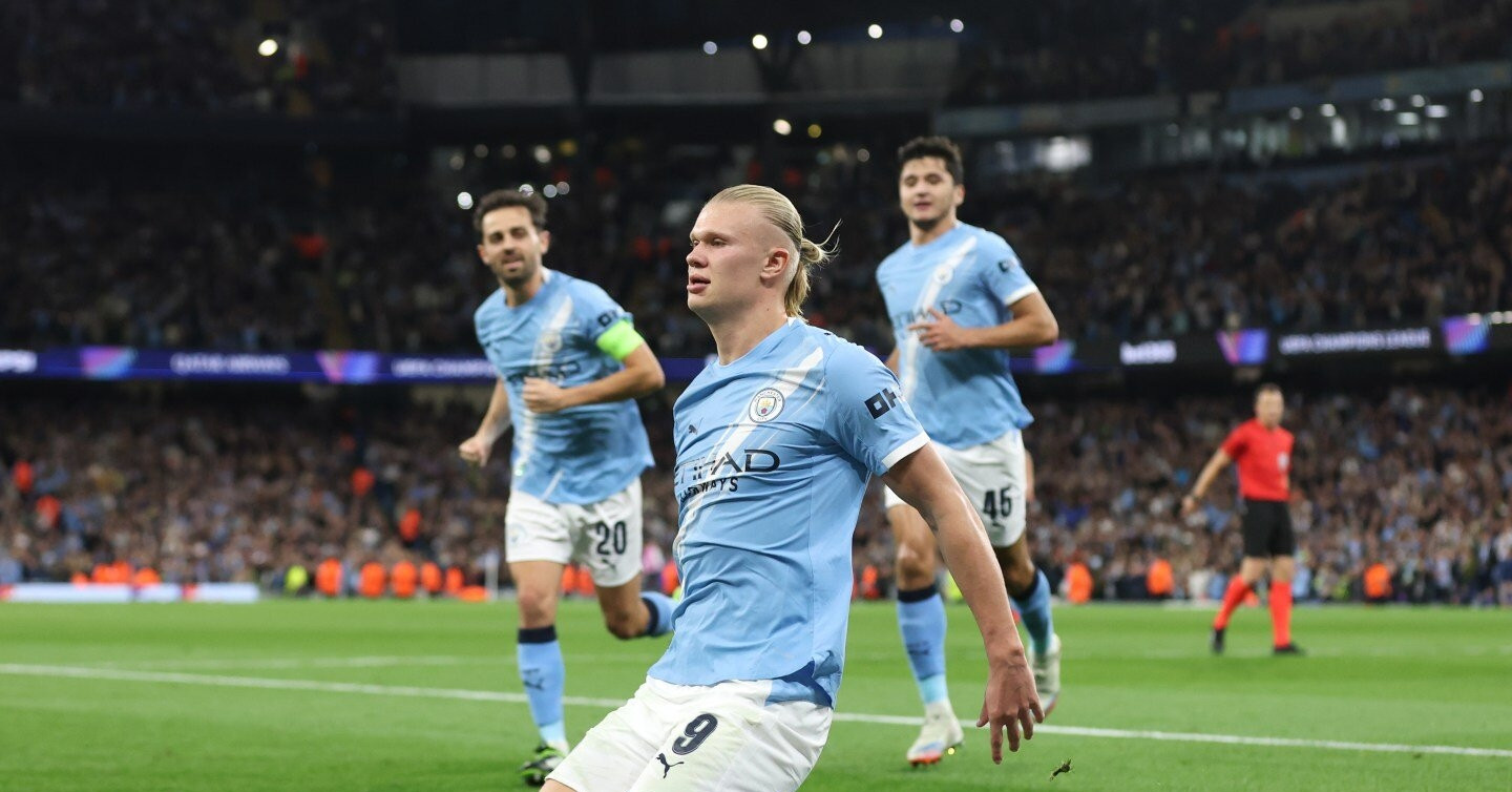 Haaland ghi bàn, De Bruyne đi tắm sớm, Man City hạ Napoli