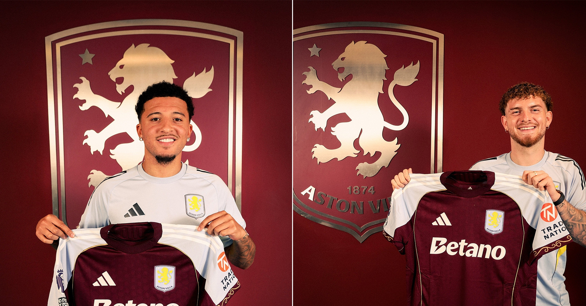 Aston Villa nổ 2 bom tấn Jadon Sancho và Elliott