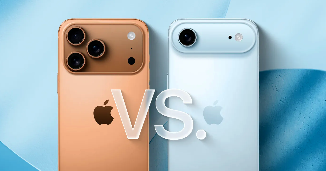 iPhone 17 Air vs iPhone 17 Pro Max: So kè thiết kế, giá bán, pin, camera