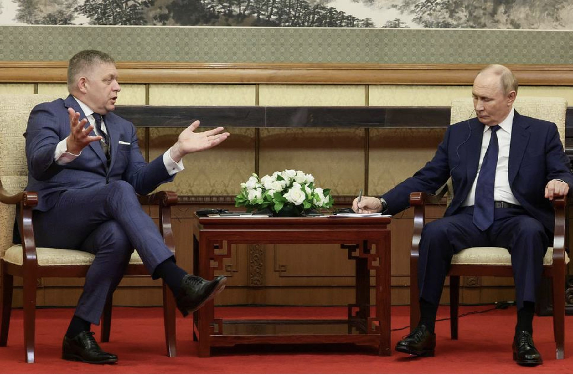 Slovakia và Putin. Tass