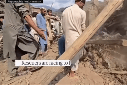 Số nạn nhân thiệt mạng vì động đất ở Afghanistan vượt mốc 1.400 người