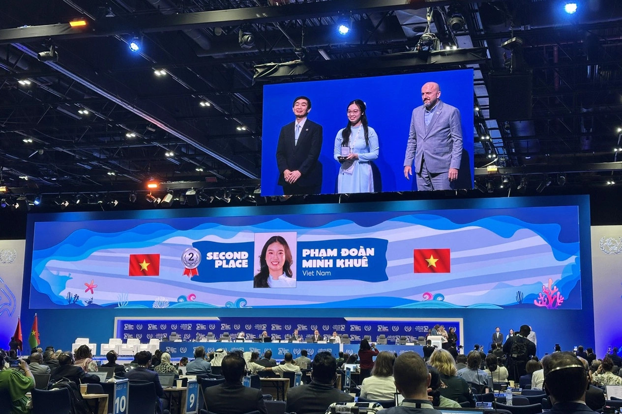 Nữ sinh Đà Nẵng giành giải Nhì cuộc thi viết thư UPU quốc tế