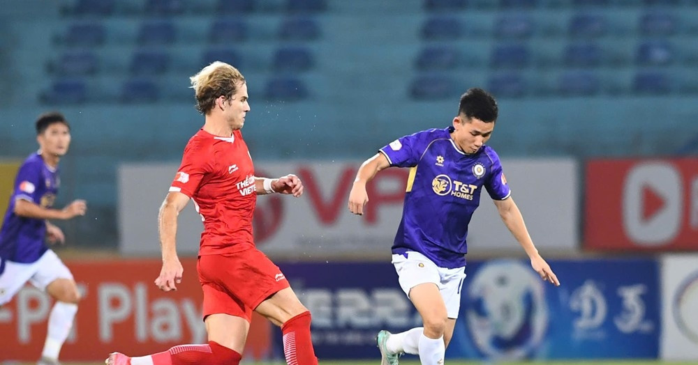 Trực tiếp bóng đá Hà Nội 1-0 Thể Công Viettel: Tuấn Hải &amp;apos;khai hỏa&amp;apos;