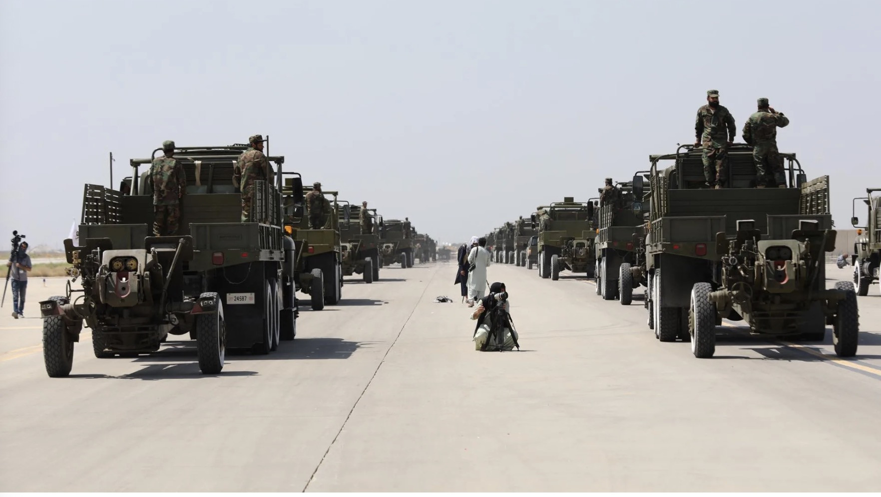 Taliban hiện kiểm soát căn cứ Bagram. Ảnh: EFE/EPA