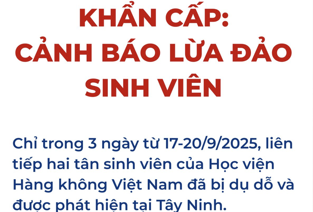 2 tân sinh viên ở TPHCM bị dụ dỗ đưa đi, được tìm thấy ở tỉnh giáp biên giới