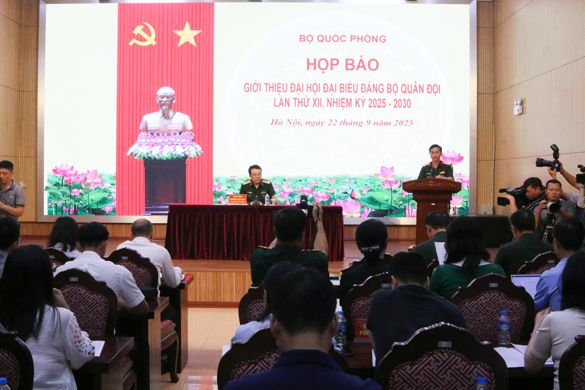 Công tác nhân sự Đại hội Đảng bộ Quân đội được chuẩn bị kỹ lưỡng