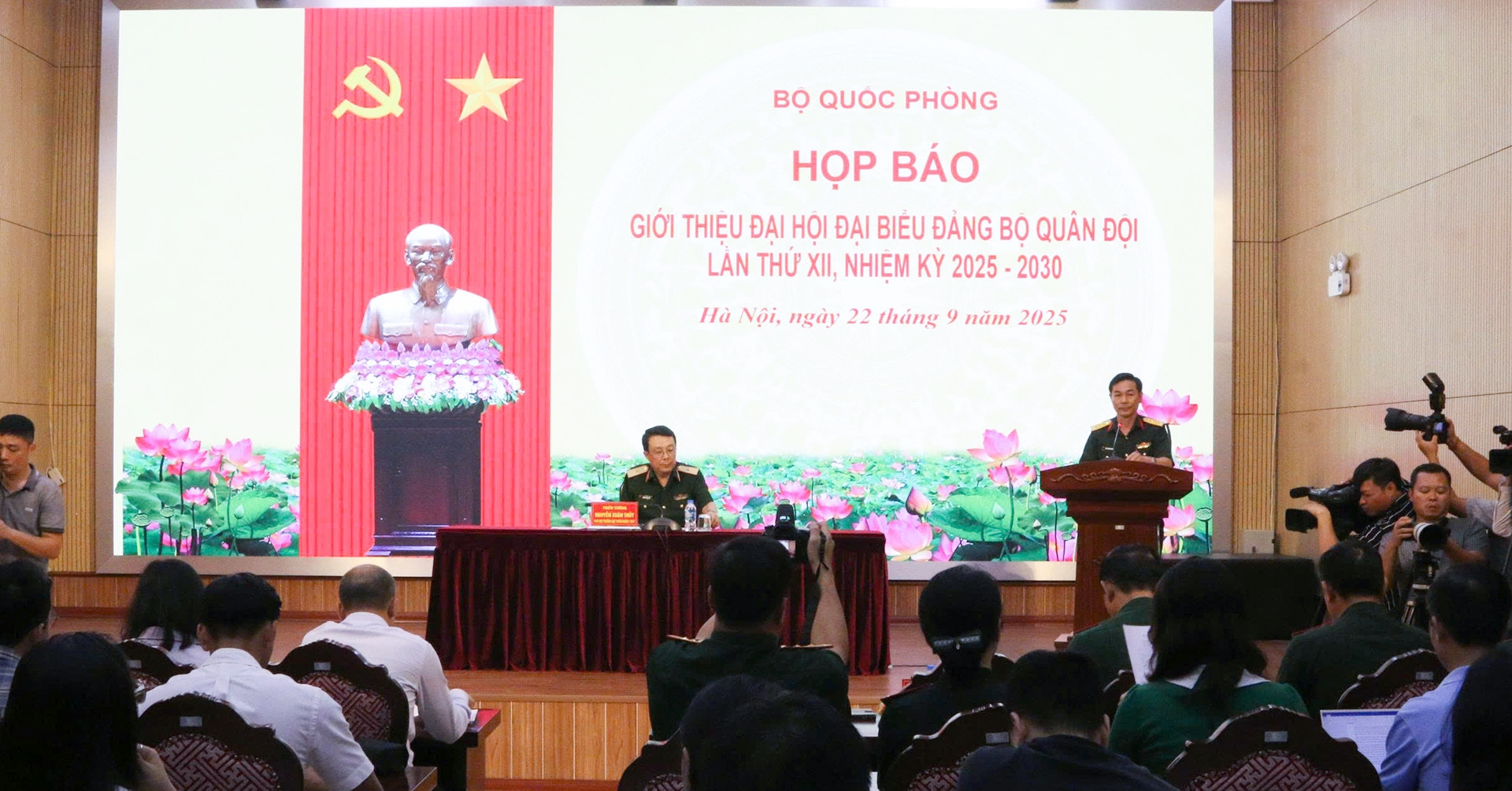 Công tác nhân sự Đại hội Đảng bộ Quân đội được chuẩn bị kỹ lưỡng