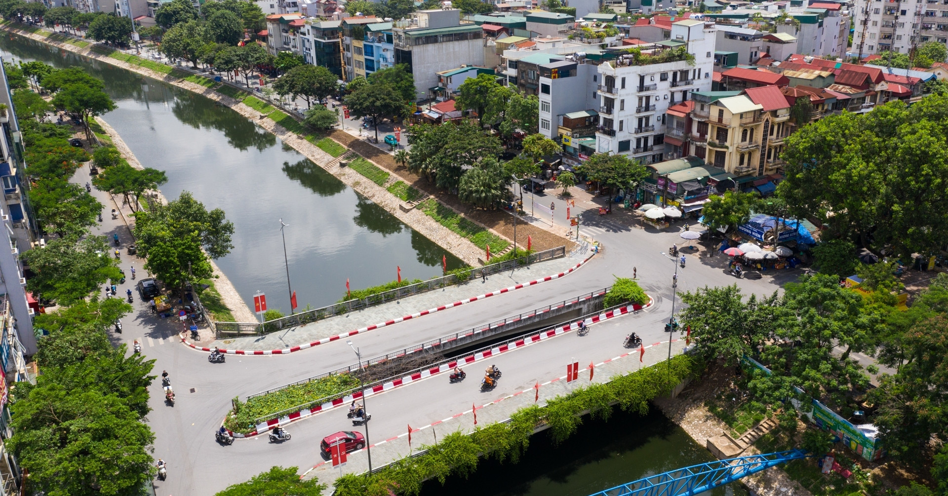 Hà Nội dự kiến chi hơn 4.600 tỷ đồng làm công viên bên bờ sông Tô Lịch