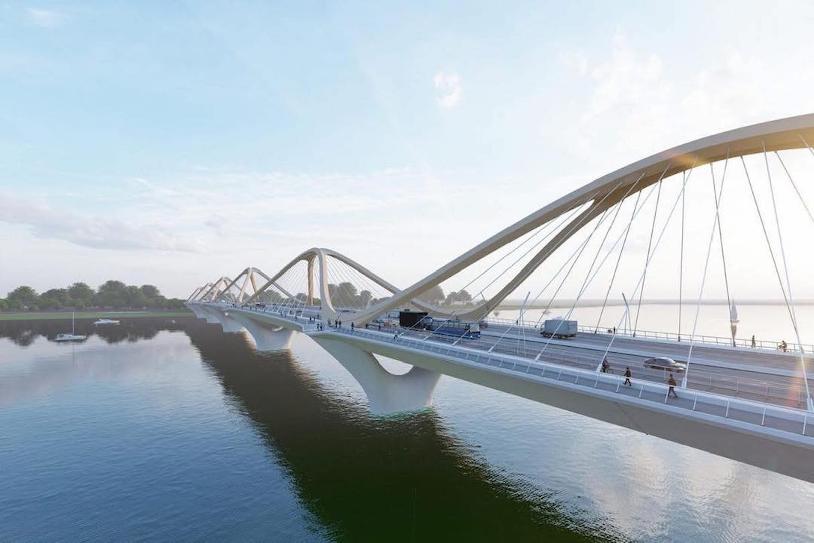 Hà Nội tính đổi 4 khu đất khoảng 635 ha cho nhà đầu tư xây cầu Trần Hưng Đạo