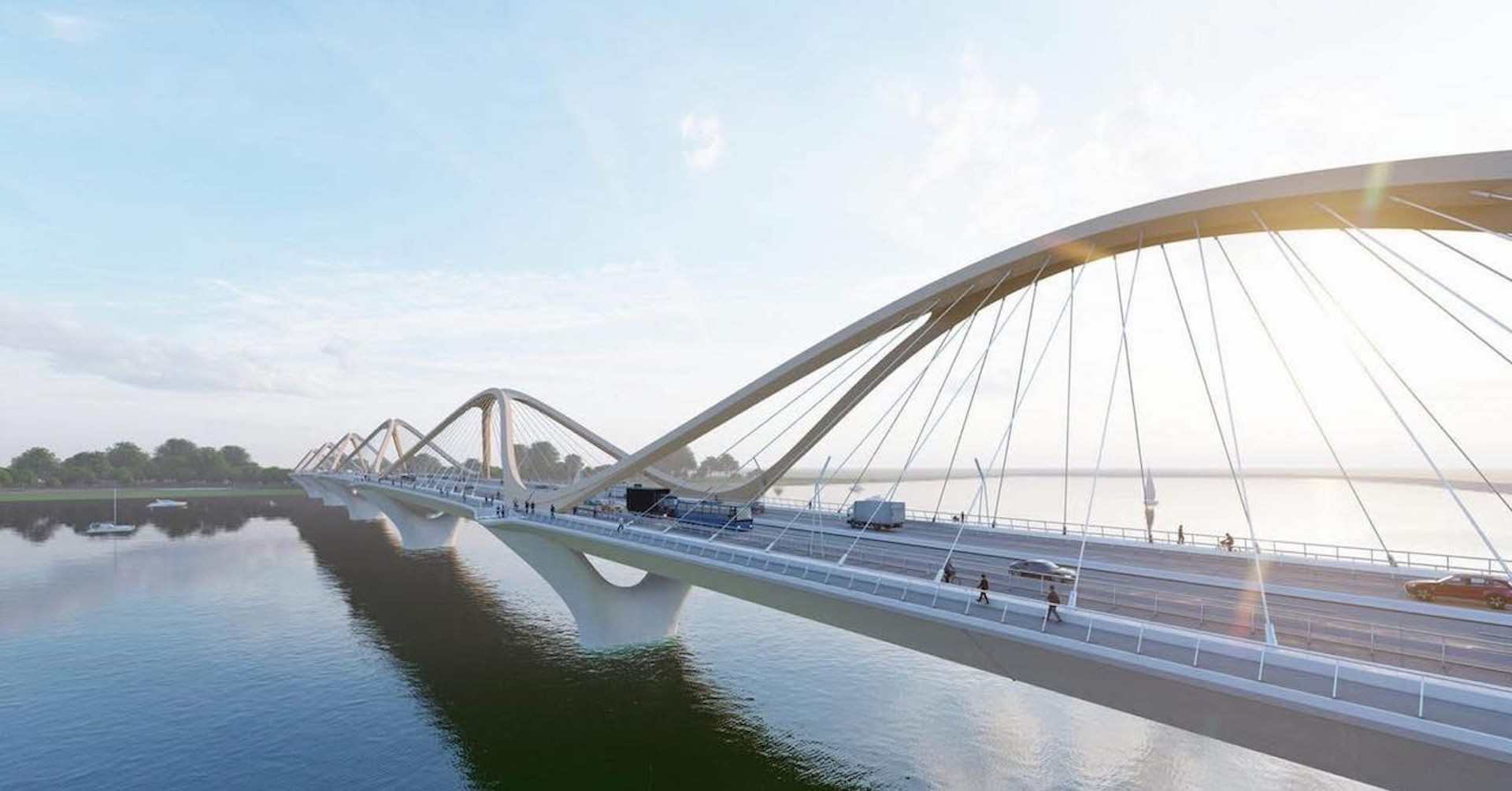 Hà Nội tính đổi 4 khu đất khoảng 635 ha cho nhà đầu tư xây cầu Trần Hưng Đạo