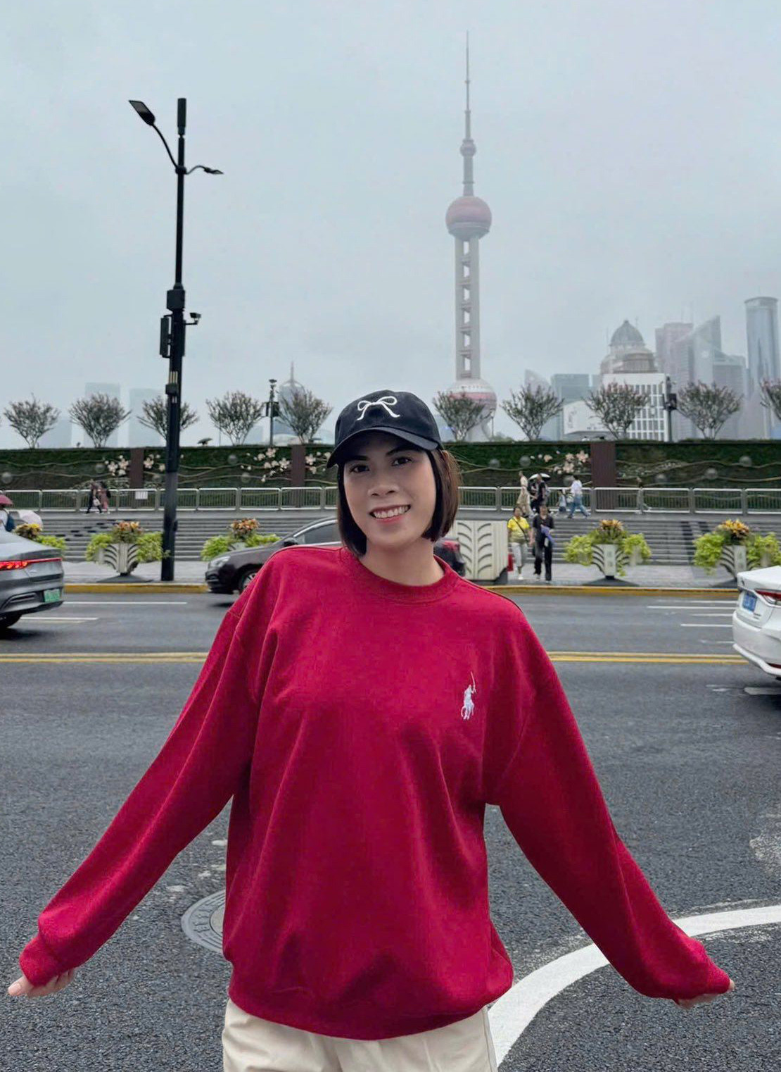 Ngắm các chân dài bóng chuyền Việt Nam khoe sắc ở Trung Quốc lam oanh 1.jpg