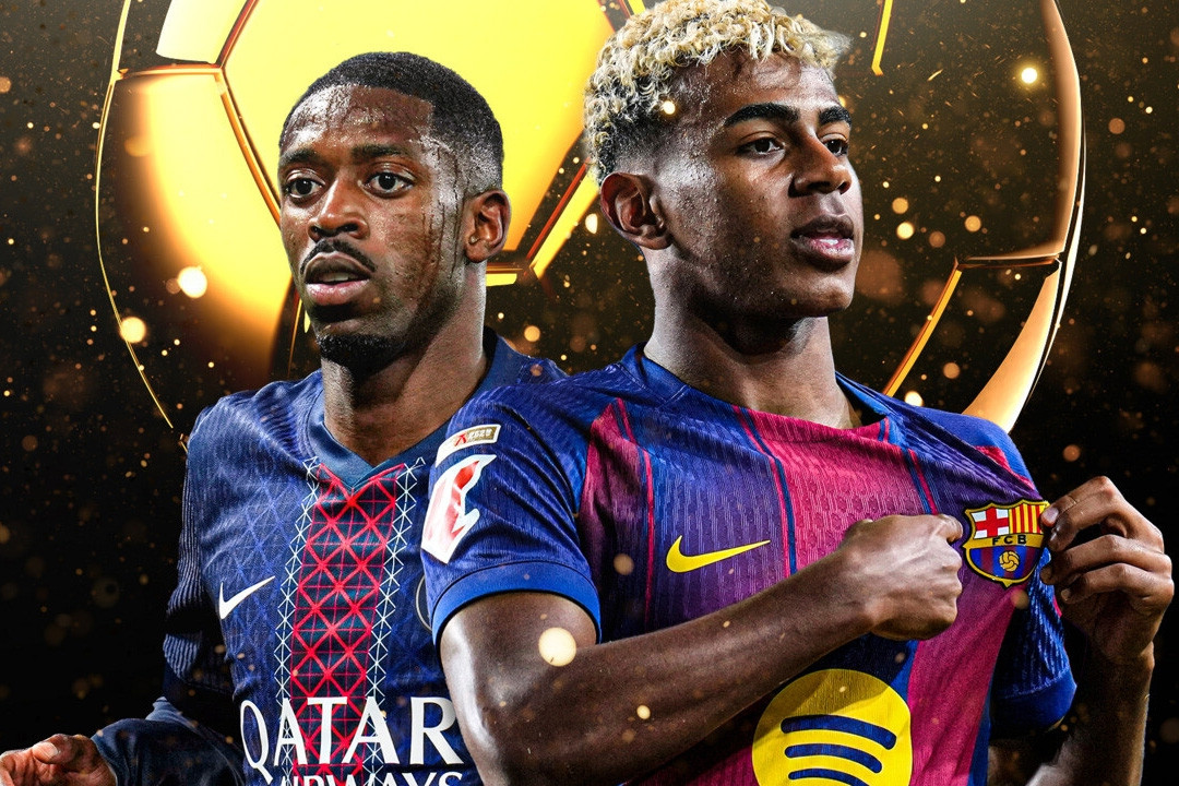 Quả bóng vàng 2025: Lamine Yamal khao khát qua mặt Dembele