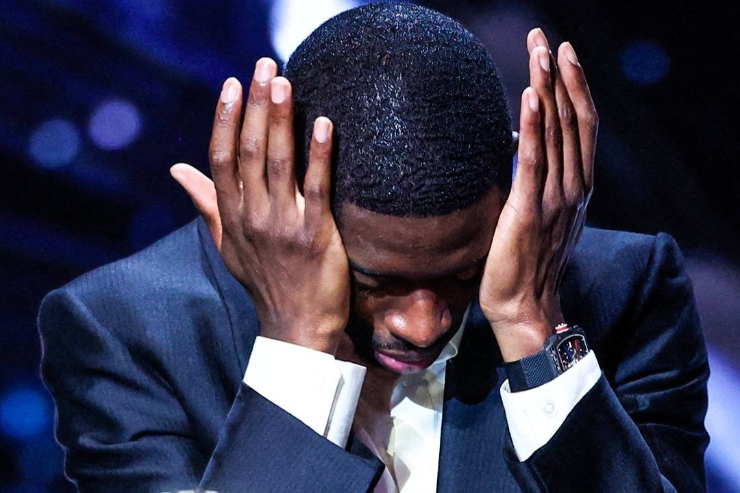 Dembele thắng áp đảo Lamine Yamal, bật khóc không nói nên lời