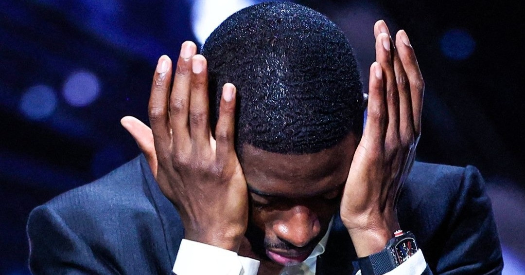 Dembele thắng áp đảo Lamine Yamal, bật khóc không nói nên lời