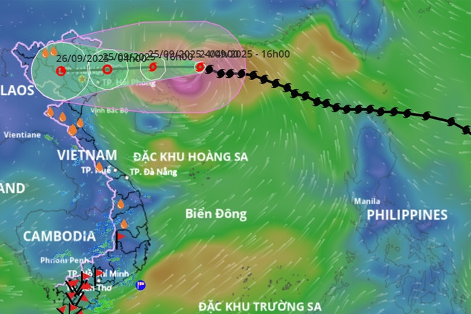 Miền Bắc hứng chịu 'song bão' liên tiếp, tỉnh nào tâm điểm đổ bộ của bão số 9?